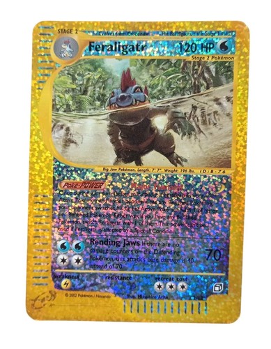 *HH* Pokemon Card Jumbo Feraligatr 2/12 Legendary Expedition Cards ENG Pokemon - Picture 1 of 12