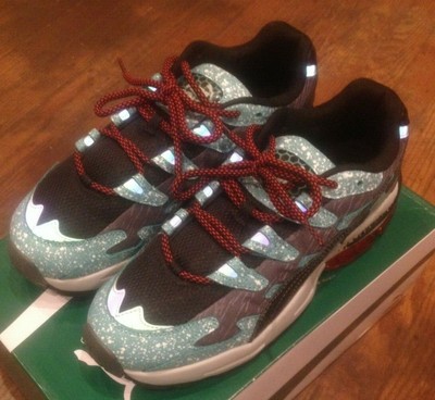 puma cell alien lime red