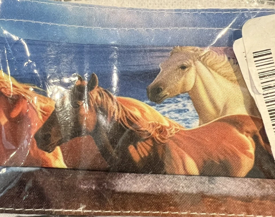 Adult Face Mask with Filters Picture Horses Running On The Beach - A0097 - Image 2 of 4