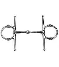 Jacks Imports Full Cheek Gag Snaffle Bit