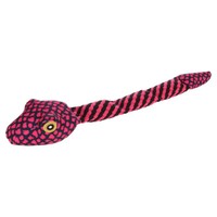 Flamingo Hundespielzeug Monsjo Schlange Rot 60Cm Mit Squeaker & Seil