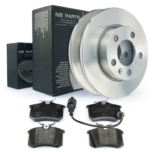 Brake discs rear brake pads 230 mm full for Seat Cordoba IV VW