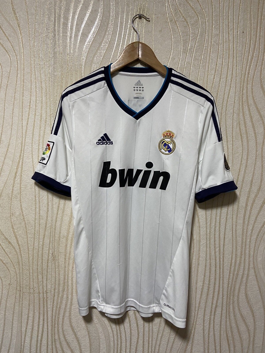 REAL MADRID 2012 2013 HOME SHIRT JERSEY ADIDAS X21987 sz M MEN #9