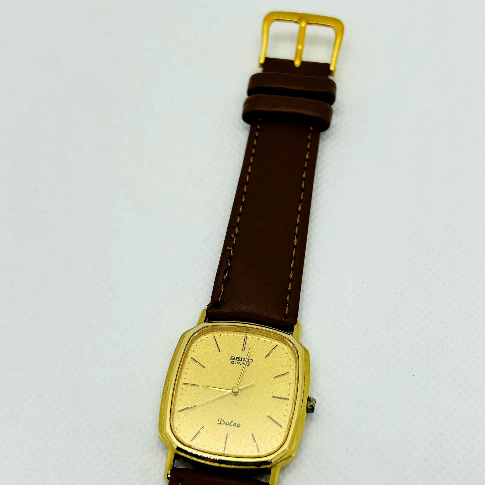 Vintage SEIKO DOLCE 6030-5550 SGP30 Tank Shape Square… - Gem