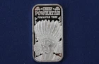 1975 The Silver Mint Chief Powhatan TSM-37 Silver Art Bar P0075