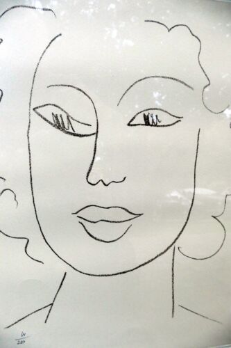 Poesies Antillaises Original Lithograph by Henri Matisse Framed 64/250 numbered