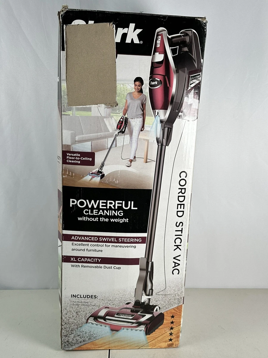 Shark HV322 Rocket Deluxe Pro Corded Stick Vacuum With LED, 49 OFF
