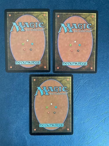 MTG 3X ODYSSEY BURNING SANDS ENGLISH + CHINESE MAGIC THE GATHERING INSTANT RARE - Picture 2 of 6