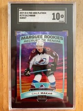 2019-20 O-Pee-Chee Platinum Sunset #175 Cale Makar Rookie SGC 10 Gem Mint