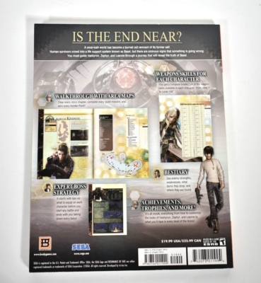 Guide BradyGames Résistance Of Fate (Resonance Of Fate) PS3 - Neuf Sous Blister - Version Française