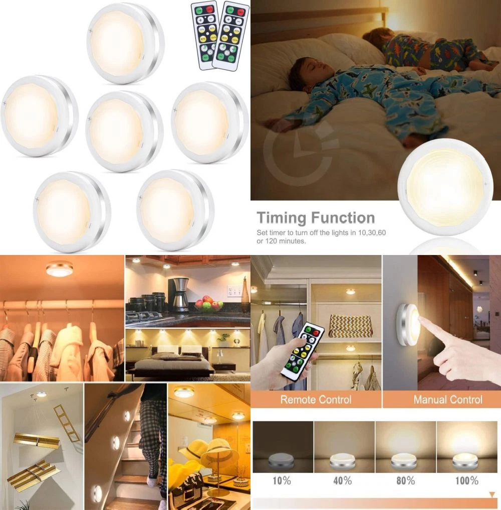 Wireless 2024 puck lights