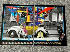 Vintage 1985 Magazine 2 Page Advert Art Picture Ever Ready Gold Seal Battery Ad