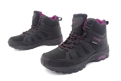 Hi-TEC RAVEN MID WATERPROOF Hiking Boots Stiefel Trekkingschuhe Schwarz Gr. 39 - Bild 1 von 4