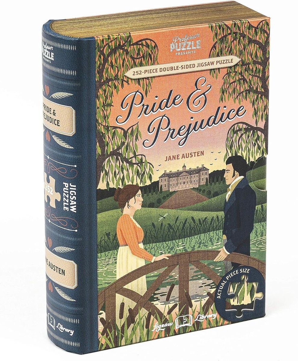 Pride & Prejudice Double-Sided 252 Piece Jigsaw Puzzle Professor