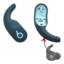 Genuine OEM Beats Fit Pro Wingtips Replacements Ear Hook Rubber RIGHT Sage Gray