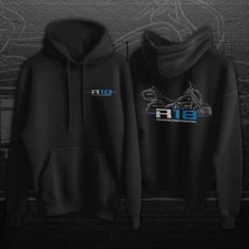 BMW R18 Transcontinental Hoodie, Motorcycle pullover for Motorrad Riders