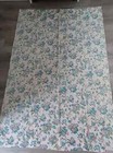 1 Single vintage cotton cloth Jacobean floral curtain panel  63" x 43 " approx