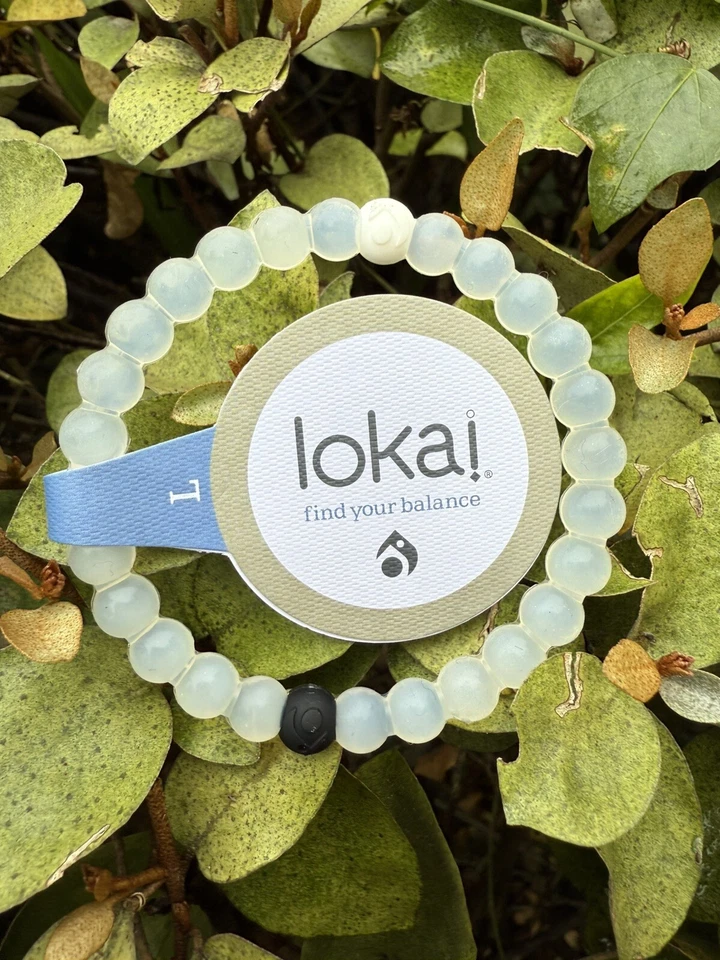 Juego de 3 Pulseras Lokai Rosa Azul Transparente Talla L Foto 4 de 4