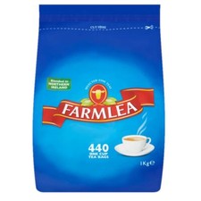 Farmlea 440 Teabags 1Kg one cup tea bags Blended in Northern Ireland 0.02 per strip