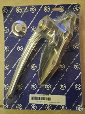 PERFORMANCE MACHINE PM HARLEY FORWARD FOOT CONTROLS 0032-1014-CH 1984-1999 NEW