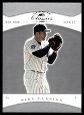 Mike Mussina 2001 Donruss Classics #45 Yankees MLB READ FREE SHIP AutographDen