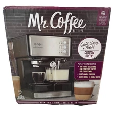 Mr. Coffee BVMC-ECMP1000-RB Café Barista Espresso/Cappuccino Maker New In Box