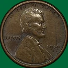 1919-S Lincoln Wheat Cent Extremely Fine XF Coin #39577