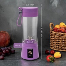Portable Blender Personal Mini Mixer Protein Shakes Juicer Cup USB Rechargeable