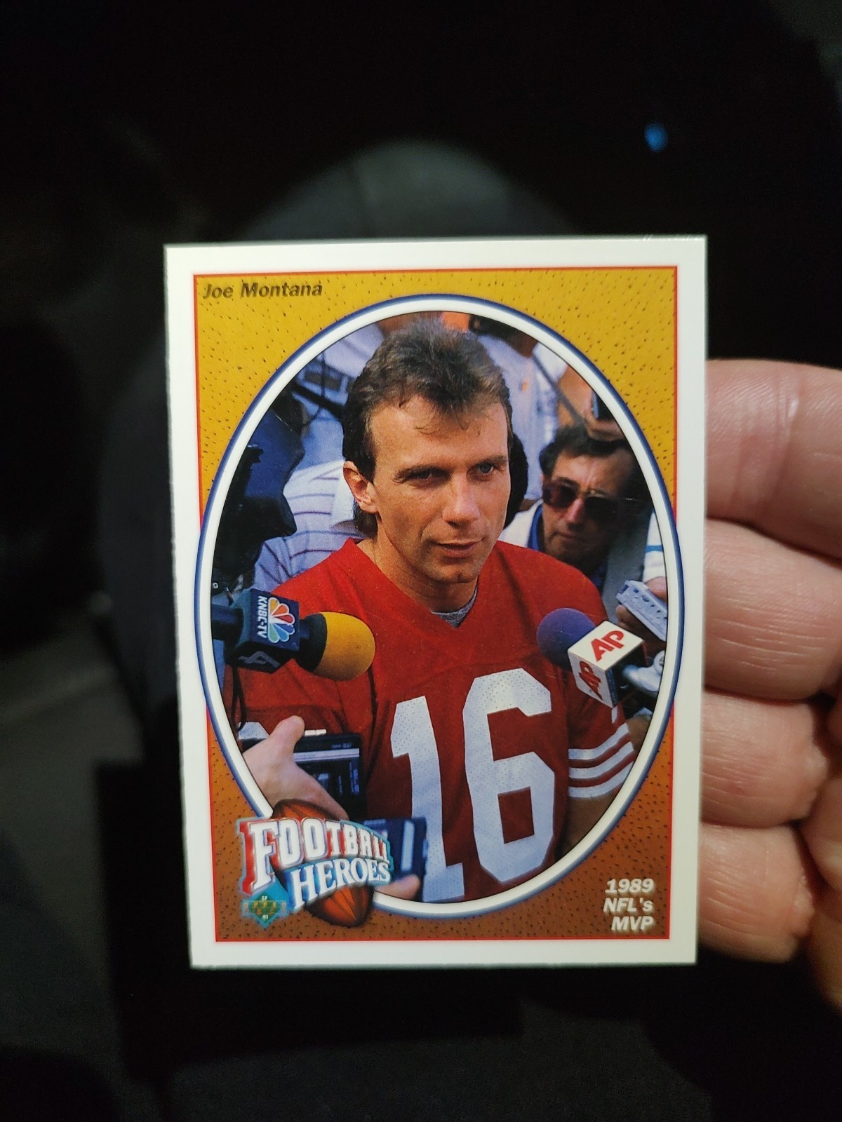 1991 Upper Deck - Football Heroes Joe Montana #6 Joe Montana