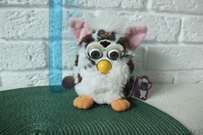 Modelo De Colección 70-800 Leopardo de las Nieves Furby Tiger Electrónica Ojos Marrones Funcionando