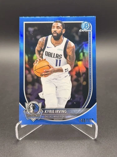 2025-26 Topps Bowman Chrome Kyrie Irving #BCV-130 Blue Parallel /150