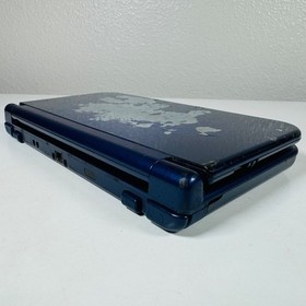 New Nintendo 3DS XL LL Metallic Blue Console *Bright Spots* w/Extras - US Seller
