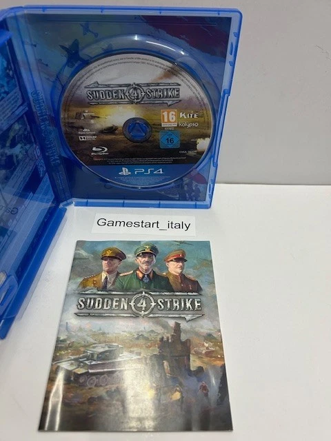 SUDDEN STRIKE 4 SONY PS4 - GIOCO USATO PERFETTAMENTE FUNZIONANTE - PAL VERSION, foto 3 di 5