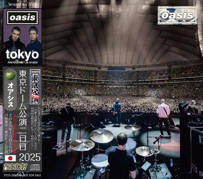 OASIS 2025 TOKYO VIBES IN THE DOME DAY 2 2CD+Original OBI NEW!!