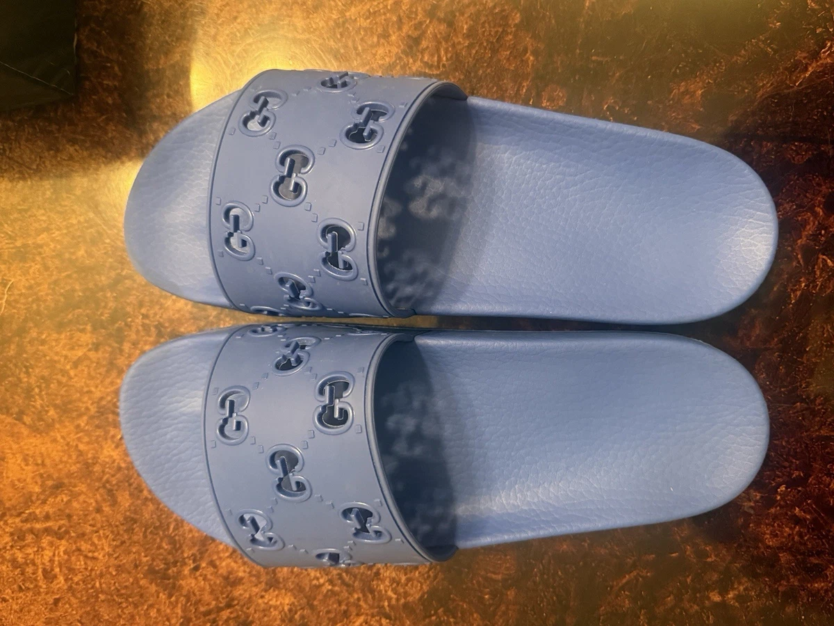 Gucci Blue Sandals for Men for sale | eBay