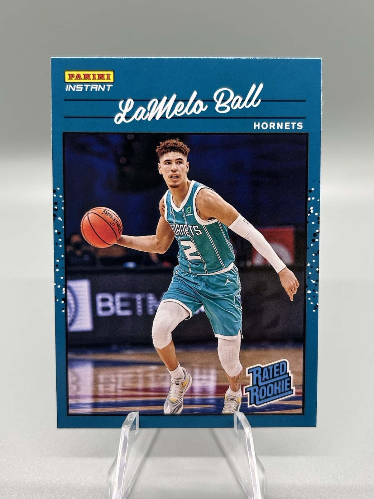 2020-21 Panini Instant - Rated Rookie LaMelo Ball #RR3 /3558 (RC)