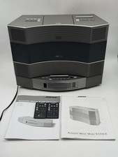 Bose Acoustic Wave Music System II 5 Disc CD Changer w/Remotes TESTED