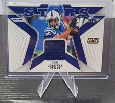 2025 Score - Stars of the Nfl Jonathan Taylor #SNJ-23 Jersey (MEM)