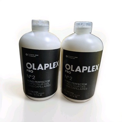 OLAPLEX Pro No.2 BOND PERFECTOR 17.75 oz Lot Of 2 