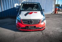Maxton Design Frontlippe V.2 Passend FüR Mercedes Vito W447 FL Schwarz Hochglanz