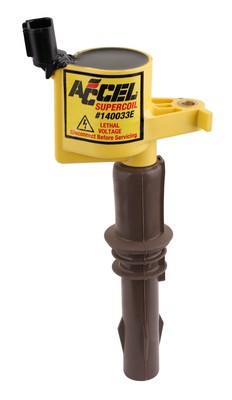 ACCEL 140033E SuperCoil Ignition Coil - Yellow, Individual