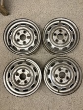 Set of 4 Porsche 911/912 Steel Rims