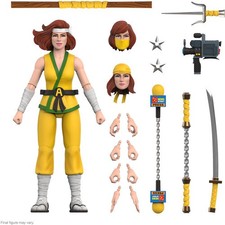 Super7 - Teenage Mutant Ninja Turtles - ULTIMATES  Wv10 - Ninja April  TMNT   Ne