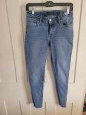 Lucky Brand Womens Jeans Size 4/27 Straight Leg Raw Hem