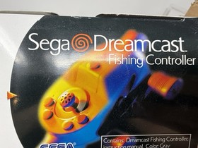 Sega Dreamcast Fishing Controller with box and Instructions. NEW! box has wear.