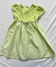 Youngland Girls 8 Green Gingham Dress Butterflies Embroidered Seersucker Bolero — photo 10