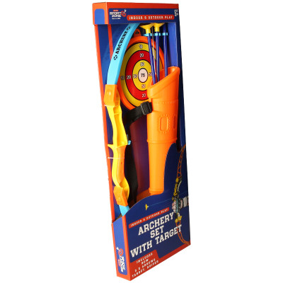 Kinder Bogenschießen Set Bogen & 3 Pfeil Sets Outdoor Köcher Ziel Übung Schießen Set
