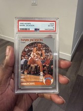 1990-91 NBA Hoops Mark Jackson #205 New York Knicks 