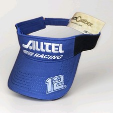ALLTEL Racing #12 Ryan Newman Visor Hat ADJUSTABLE NASCAR Team Caliber New VTG