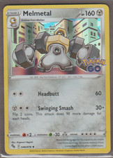 Melmetal 046/078 Pokémon GO Holo Rare Pokemon TCG Card